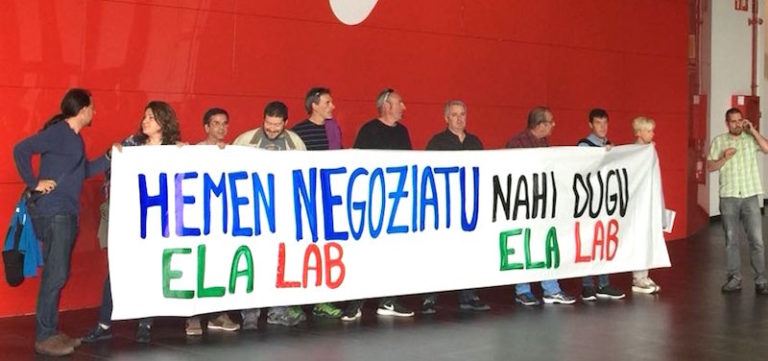 La dirección de ETB tiene el  propósito de trasladar a Madrid los conflictos colectivos de la empresa