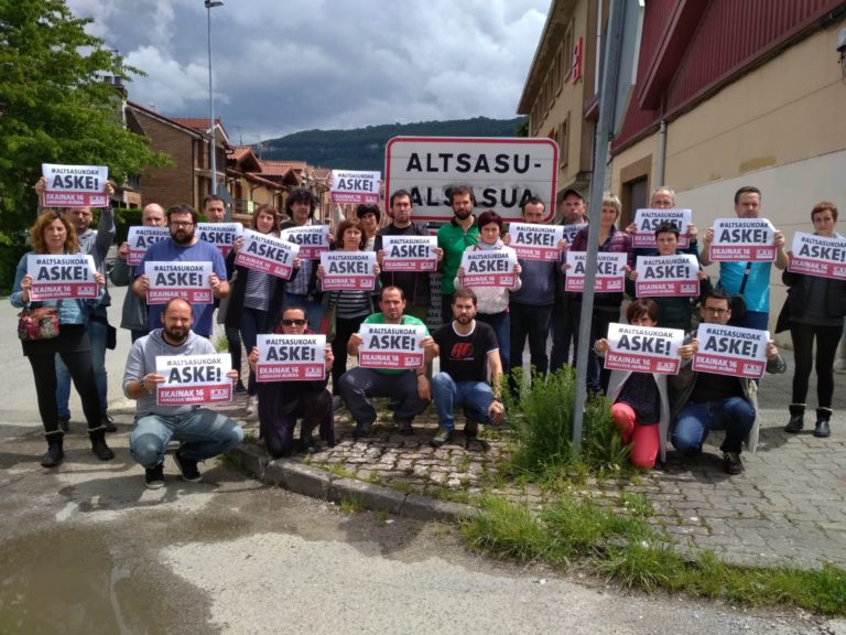 Nazio Komiteak babesa erakutsi die Altsasuko auzipetuei