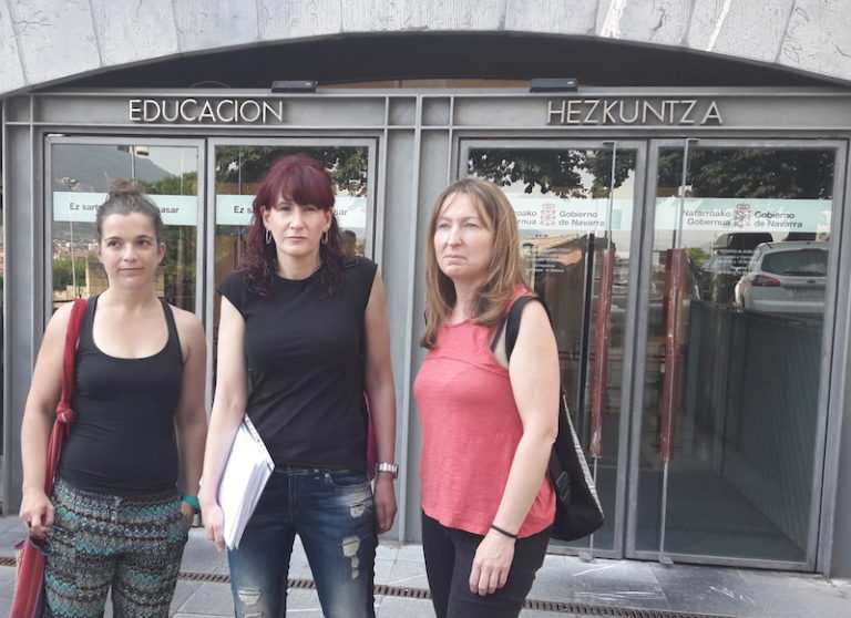 Las trabajadoras de comedores escolares piden al Gobierno de Nafarroa que las tenga en cuenta en las normas de la jornada continua