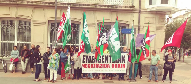 Emergencias de Osakidetza vuelve al Parlamento de Gasteiz para exigir condiciones laborales justas