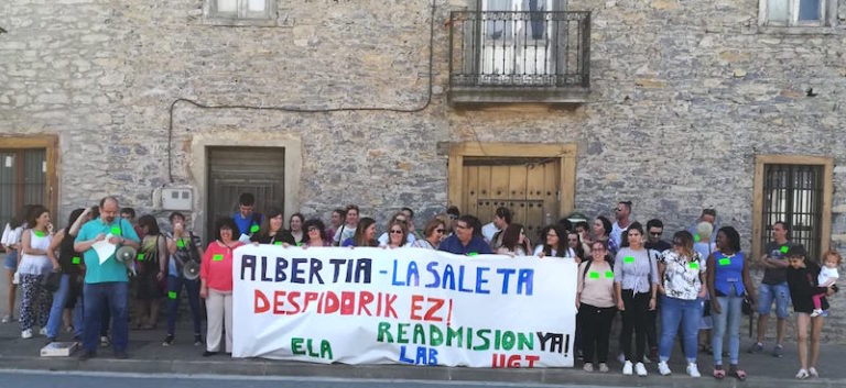 Hemos denunciado los despidos llevados a cabo en la residencia Albertia