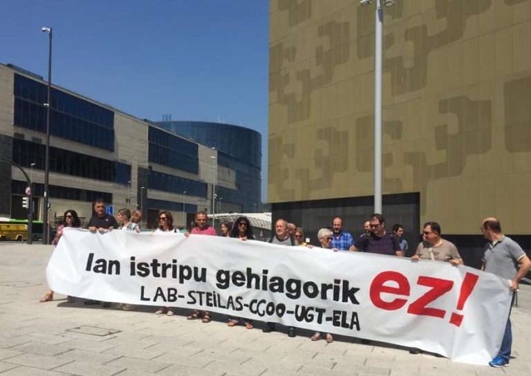 Laneko heriotzen aurkako lanuztea eta mobilizazioak UPV/EHUn