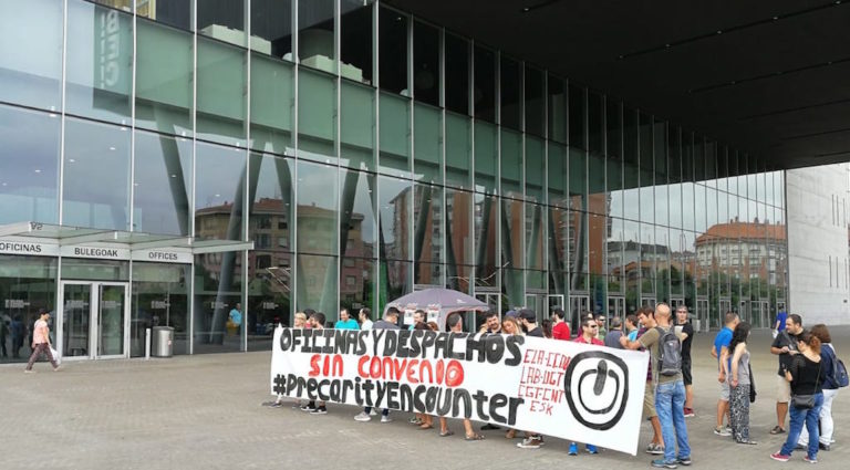 Hitzarmen duin bat aldarrikatu dute Bizkaiko Bulego eta Langeletako langileek