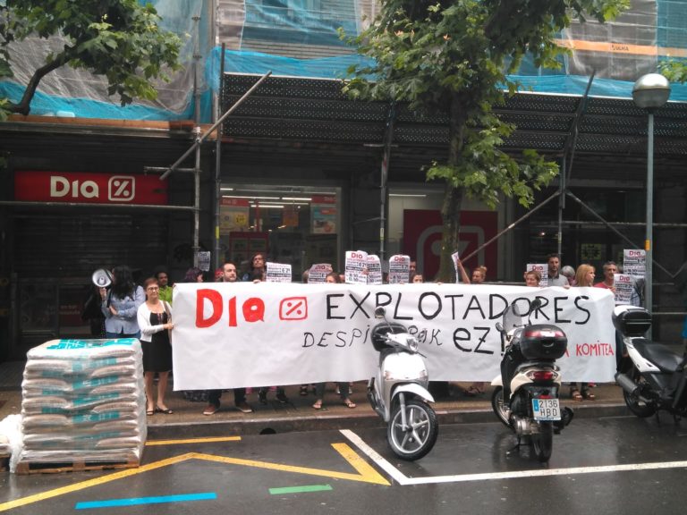 Supermercados DIA en lucha