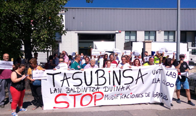 Acuerdo para el mantenimiento de las condiciones laborales en la lavandería de Noain