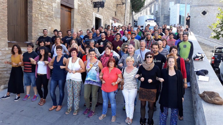 Feminizatuak eta prekarioagoak diren sektoreetan presentzia indartzea erronketako bat dela berretsi dugu Arabako delegatuen batzarrean #ZureBideLagun