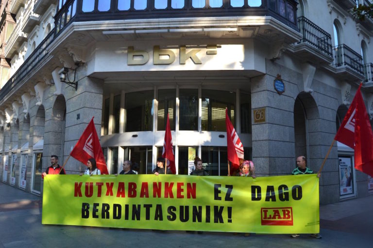 Hemos retirado nuestra firma del Plan de Igualdad de Kutxabank por ser puro marketing