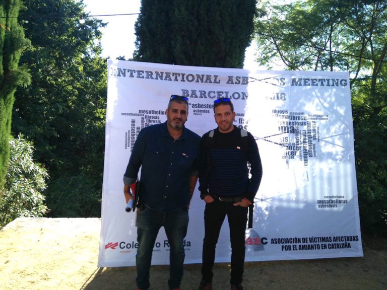 Amiantoaren biktimen nazioarteko topaketan hartu dugu parte Bartzelonan