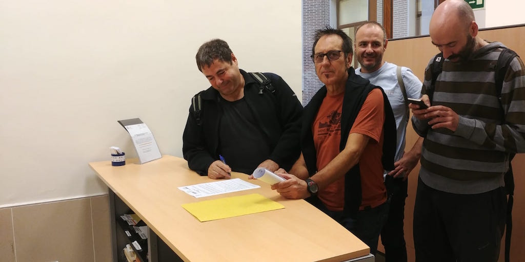 Hemos registrado la propuesta en Inspección de Trabajo.