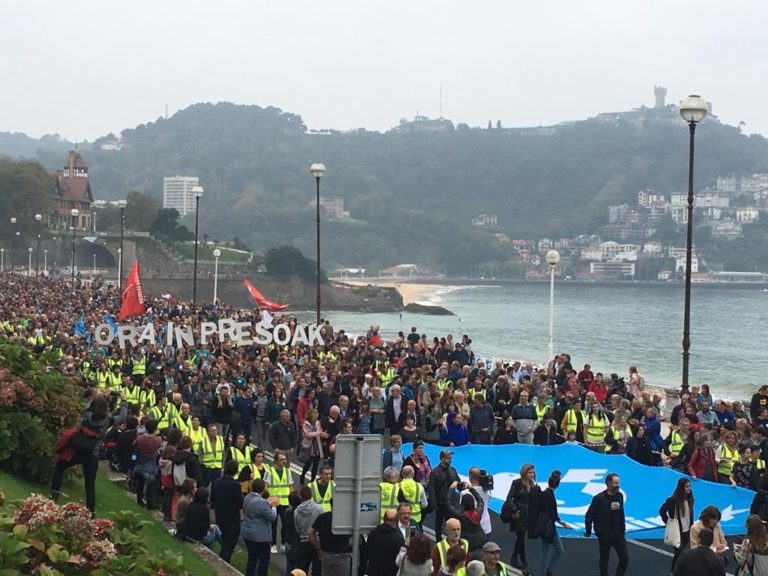 Garbiñe Aranburu: «Garaia da egungo salbuespenezko espetxe politikari amaiera emateko» #OrainPresoak
