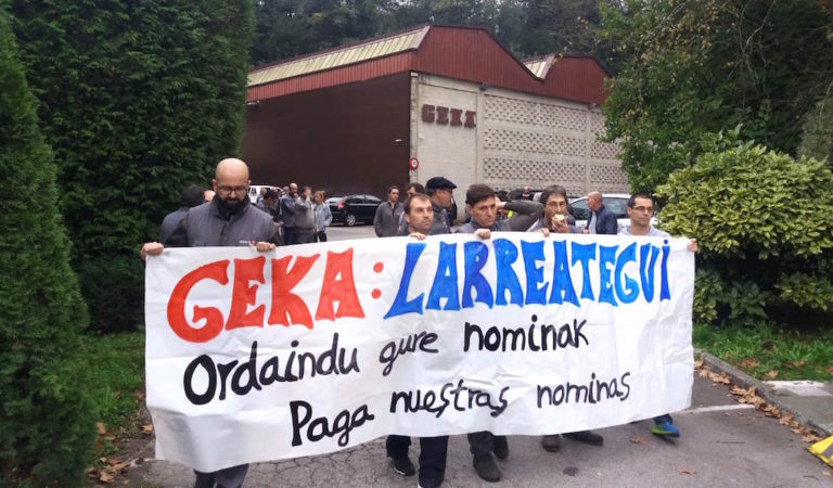 Cuarto día de paros de la plantilla de Geka