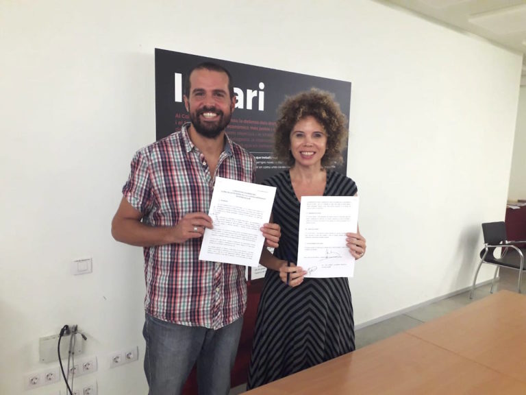 Lankidetza hitzarmena sinatu dugu Kataluniako Col-lectiu Ronda abokatu kooperatibarekin