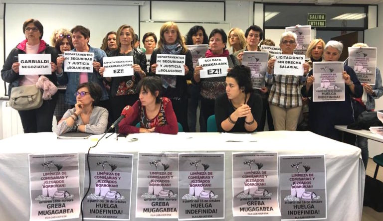 No hay negociación real tras un mes de huelga