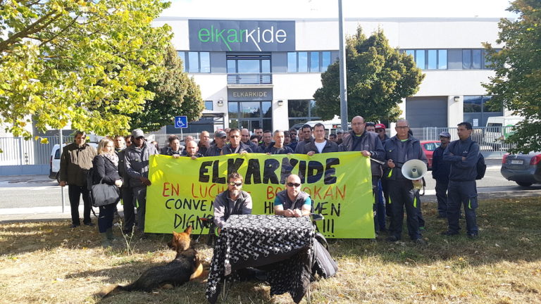 Comunican nuevas jornadas de paros en Elkarkide
