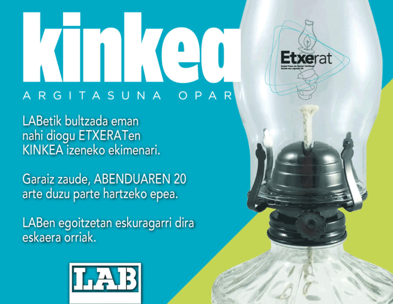 #KINKEA, argitasuna opari