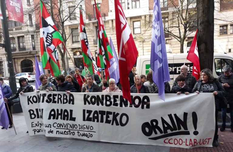 Trabajadoras de conserveras de Bizkaia anuncian paros para el 21, 22 y 23 de noviembre