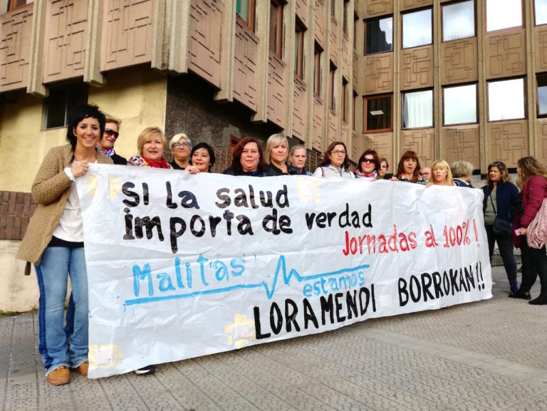 Erandioko Loramendi egoitzako grebalariek akordioa lortu dute