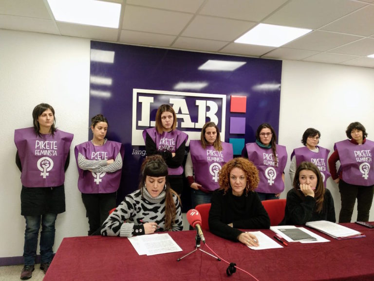 Vamos a denunciar todos y cada uno de los casos de violencia machista en el espacio laboral
