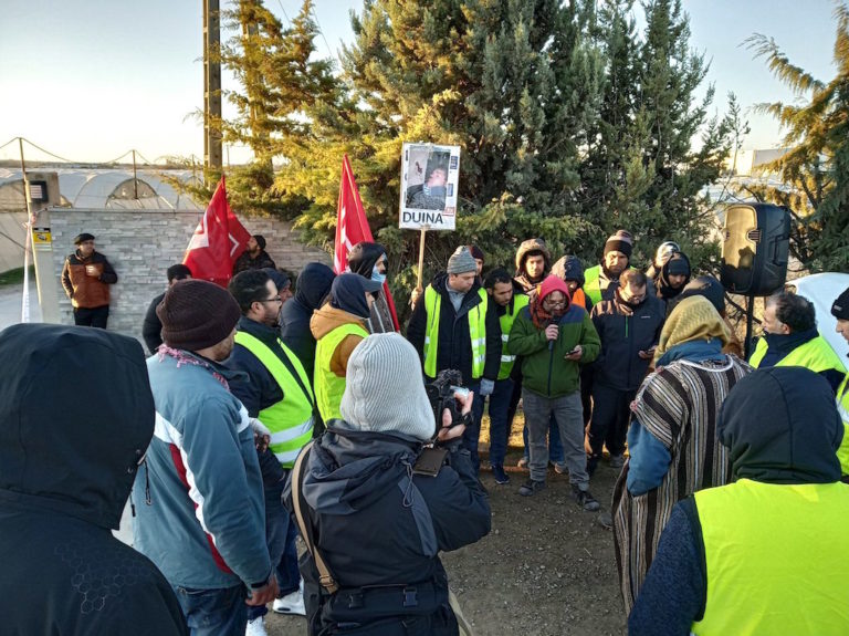 El comité de huelga de Huerta de Peralta mantiene las movilizaciones a la espera de la respuesta de la empresa