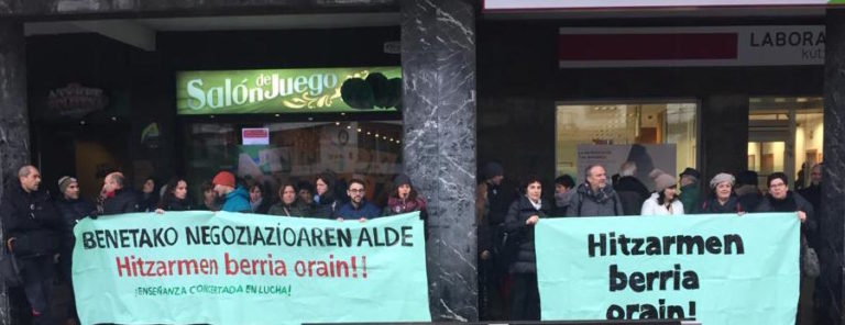 Gizarte Ekimeneko ikastetxeetako hamasei greba egunek izandako jarraipen zabala ikusita, patronalei eta Jaurlaritzari arduraz jokatzeko eskatzen diegu
