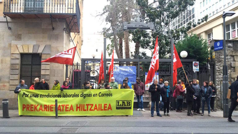 Hemos pedido condiciones laborales dignas para las y los trabajadores de Correos