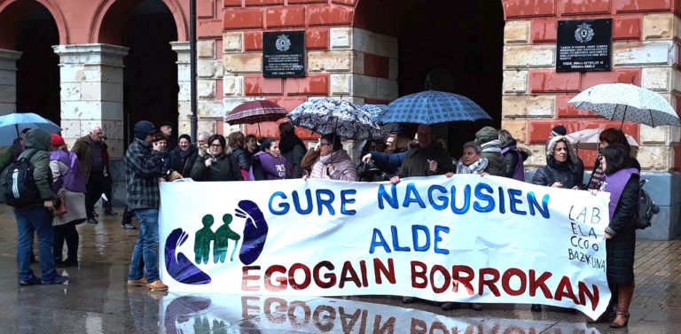 Las y los trabajadores de Egogain se movilizan en favor de condiciones laborales dignas