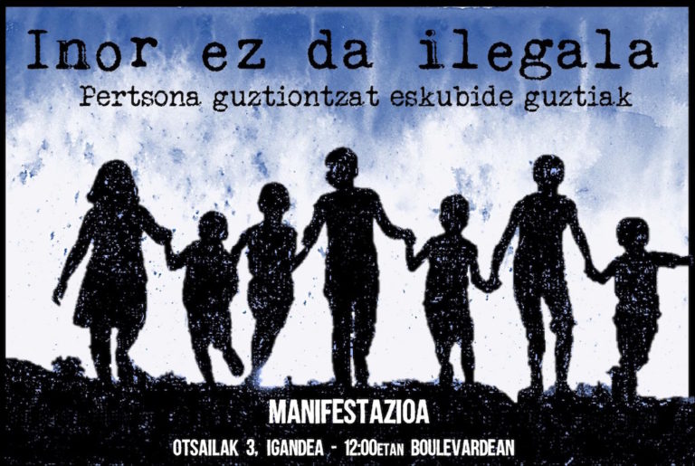 Reivindicaremos el domingo en Donostia todos los derechos para todas las personas