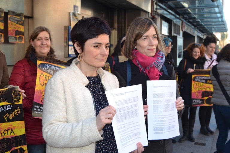 Garbiñe Aranburu: «Queremos que la huelga feminista sea un día para poner en cuestión el actual sistema»