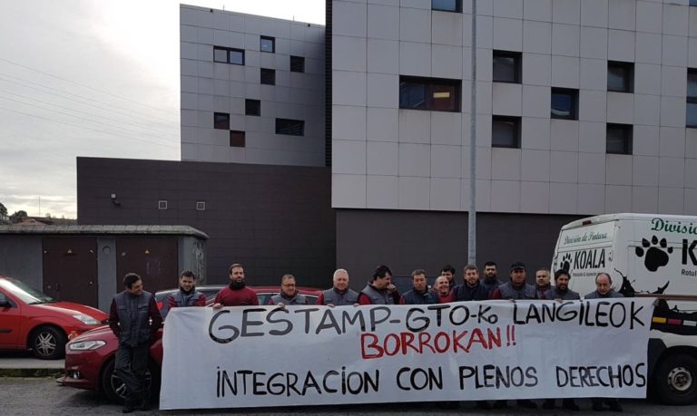 Lanuzteekin hasi dira Gestamp taldeko GTO enpresan integrazio akordioaren alde