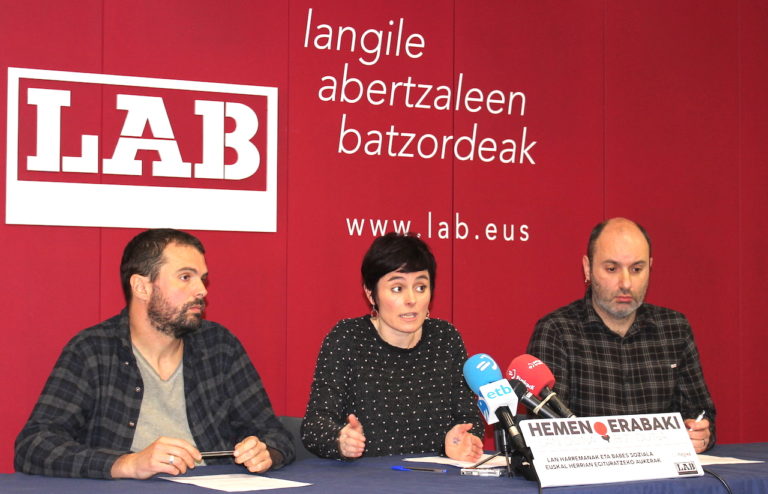 «Sindikalismo abertzalearen erronka marko propio baten aldeko borroka indartzea da»