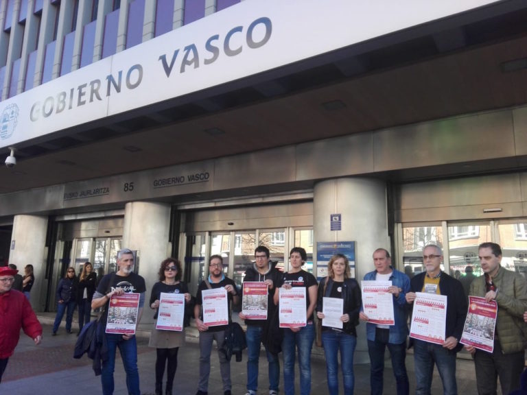 Hemos registrado la convocatoria de huelga para diez días en los centros de Iniciativa Social de la CAV