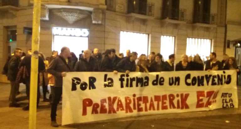 Hemos denunciado que TCC se niega a negociar un convenio colectivo