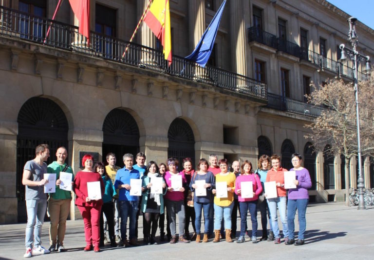 Hemos presentado una propuesta de ley de Carrera-Desarrollo profesional para toda la plantilla del Gobierno de Navarra