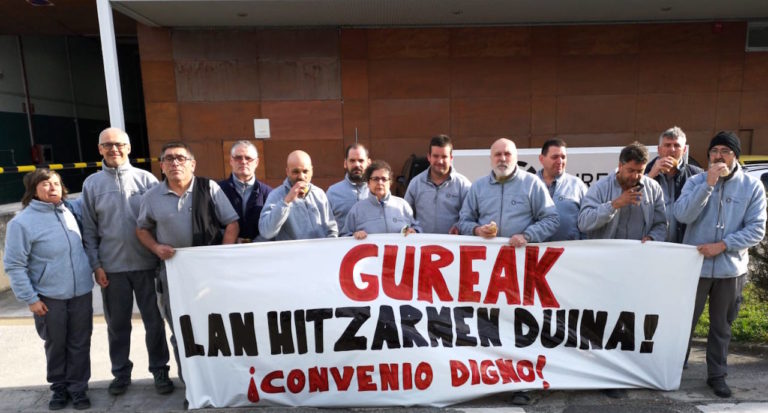En Gureak Navarra van a comenzar con jornadas de paros para denunciar el bloqueo de las negociaciones del convenio