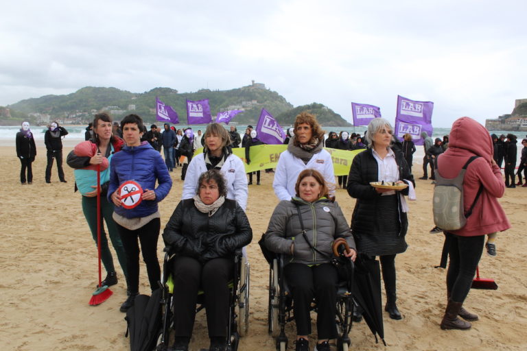 Hemos hecho visibles las pérdidas de salud que sufren las mujeres* en las capitales de Hego Euskal Herria