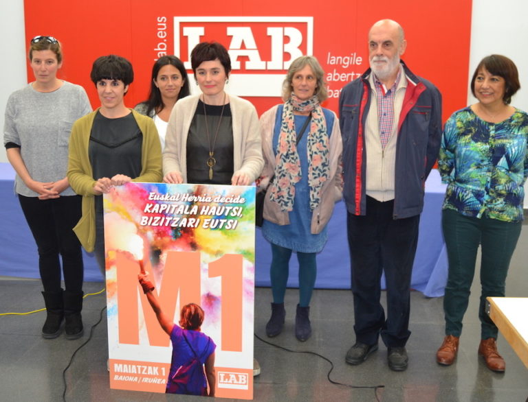 «En el conflicto entre el capital y la vida, apostamos por la vida, y, para ello, Euskal Herria debe decidir»