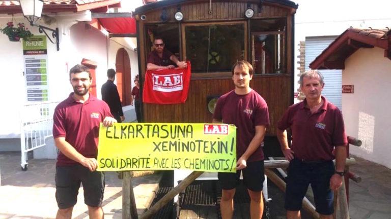 Hiru delegatu lortu ditugu Larrungo Tren Ttikian