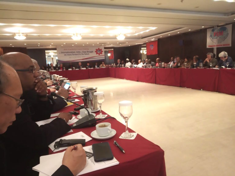 Igor Arroyo remarca en Atenas que apostamos por crear un Estado al servicio de la clase trabajadora, basado en un modelo económico y social más justo