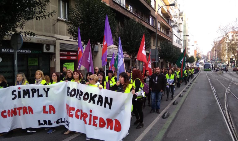 Desconvocamos la huelga de supermercados Simply de Bizkaia tras haber conseguido un acuerdo