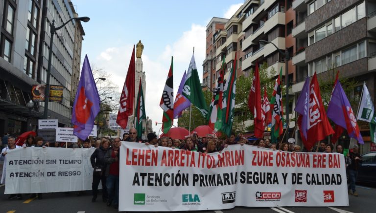 Greba arrakastatsua Osakidetzako Lehen Mailako Arretan