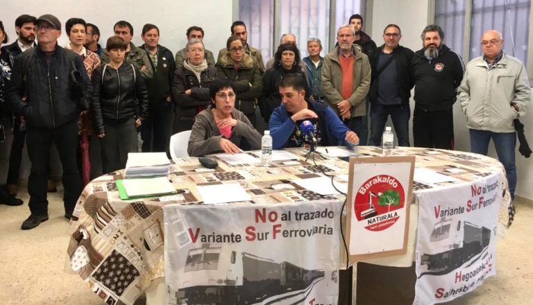 Barakaldo Naturala pide a Fomento declaración de nulidad para el Estudio Informativo de Variante Sur Ferroviaria Fase 1
