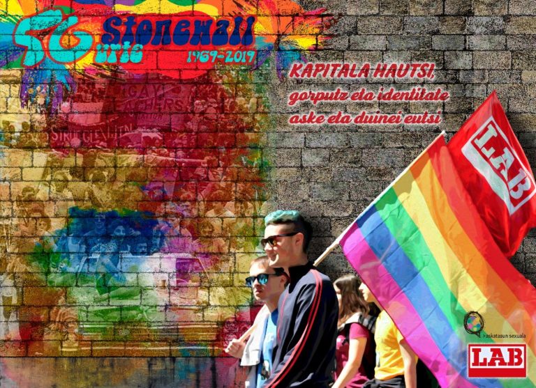 Kapitala hautsi, gorputz eta identitate aske eta duinei eutsi!