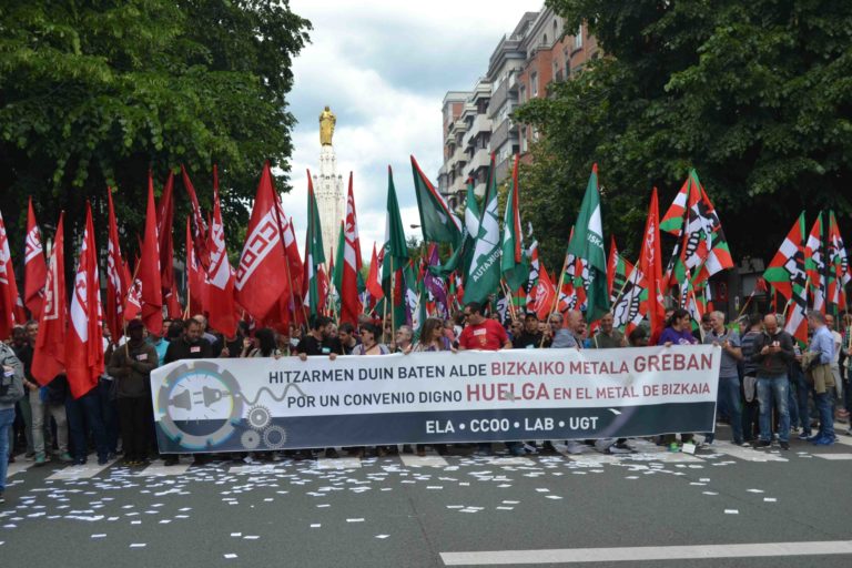 Garbiñe Aranburu: «En defensa de los convenios sectoriales, la lucha es el camino»