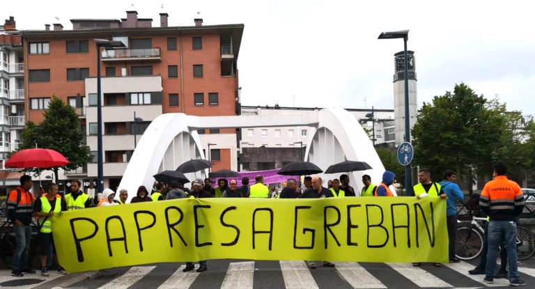Cinco días de huelga en Papresa por el convenio de empresa