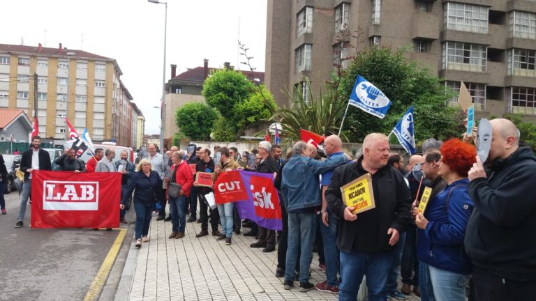 Hemos acudido a Asturias para denunciar la persecución sindical