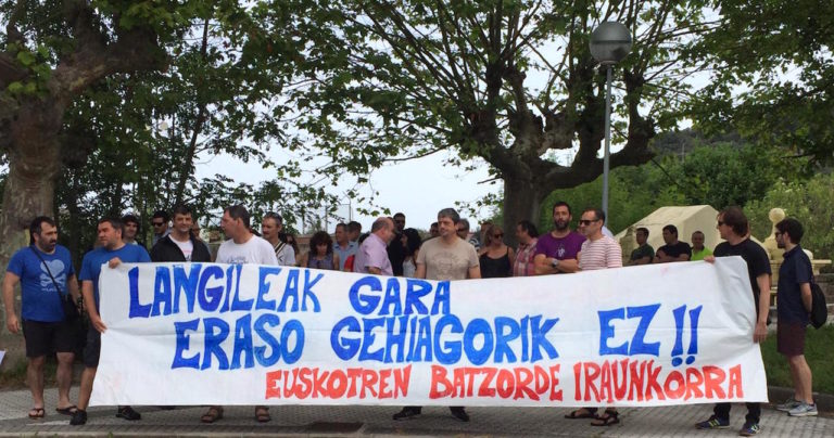 El Comité Permanente de Euskotren denuncia la última agresión a un trabajador