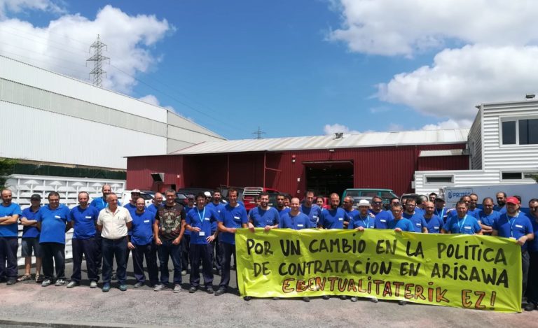Lanuzteak Mungiako Protec Arisawan, ebentualitatea gaindituko duen kontratazio politika berria eskatzeko
