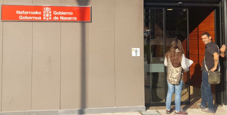 Rider baten kasua erreklamatu dugu GLOVO enpresaren aurka, lehen aldiz Nafarroan