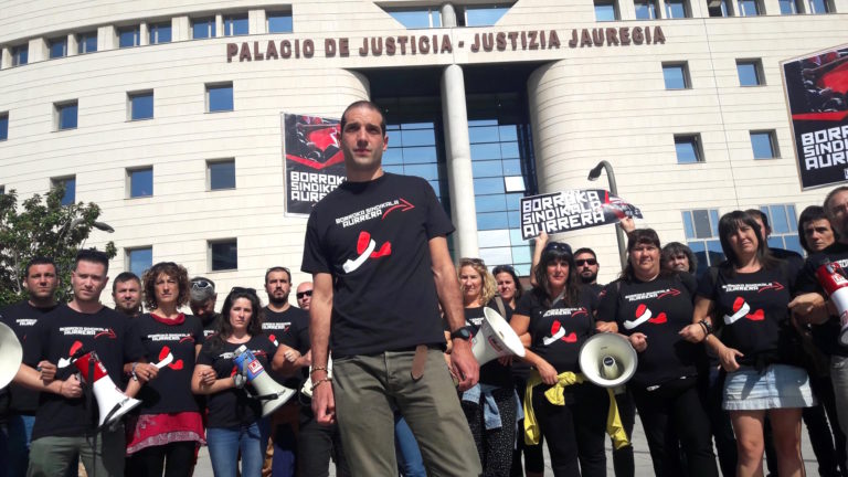 “Ez gaituzte geldituko, ez dute gure borroka sindikala baldintzatuko”