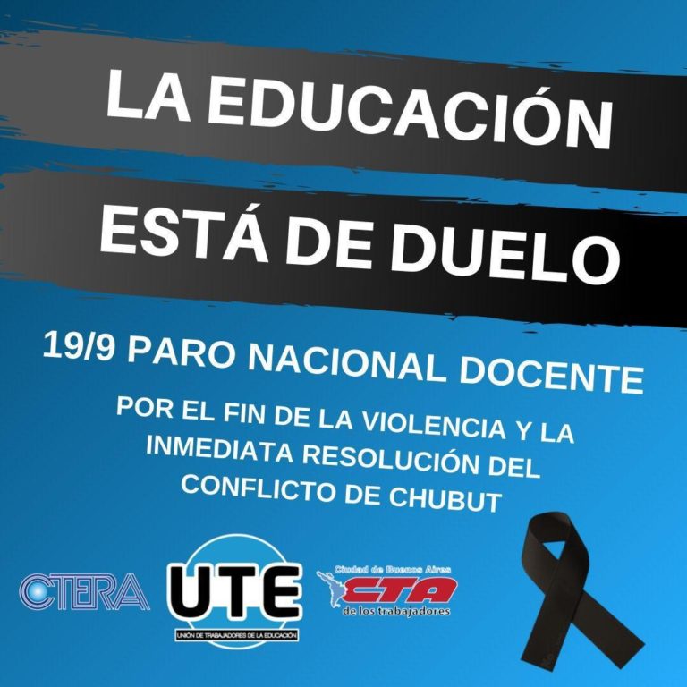 Greba orokorra Argentinako Irakaskuntzan, Cristina Aguilar eta Jorgelina Ruiz Diaz gogoan